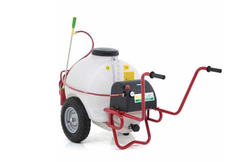 Pompa irroratrice elettrica carrellata M2001112 - A batteria 12V - 120L PRO