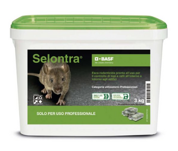 Rodenticide rodent control bait for mice and rats Basf Selontra 5 Kg