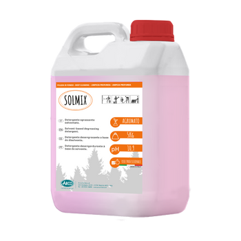 Detergente multiuso solventato Arco Chimica Solmix 4x5 kg