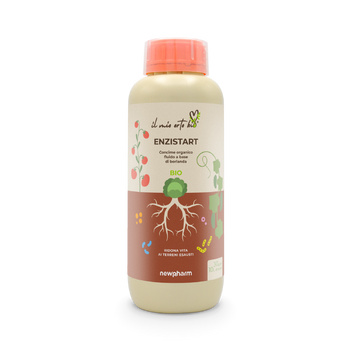 Concime organico azotato a base di borlanda Newpharm Enzistart 1 kg