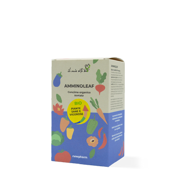 Concime organico azotato a base di borlanda Newpharm Amminoleaf 250 ml