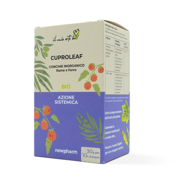 Concime fogliare a base di rame Newpharm Cuproleaf 250 ml