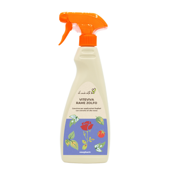 Integratore fogliare rame e zolfo pronto uso Newpharm ViteViva Rame Zolfo RTU 500 ml