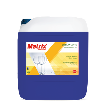 Brillantante per lavastoviglie Matrix Brillantante 15 litri