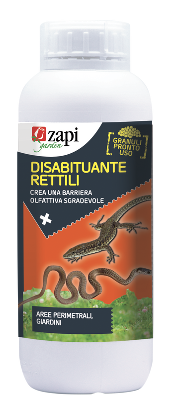 Disabituante repellente in granuli per rettili Zapi Disabituante Rettili Granulare 1 litro