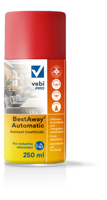 Vebi BestAway® Automatisches Aerosol-Insektizid für fliegende Insekten 250 ml