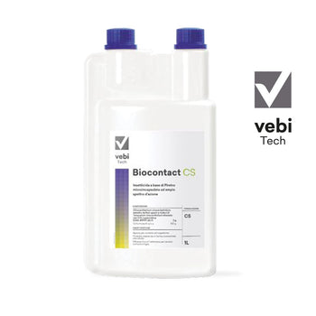 Insetticida concentrato in microemulsione per zanzare, formiche e insetti delle derrate Bleu Line Biocontact CS 1 litro