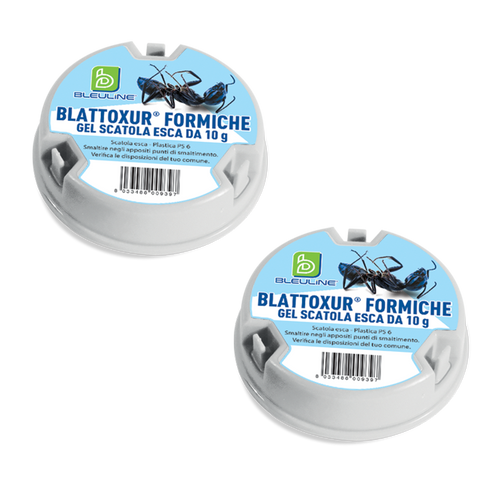 Esca insetticida in scatola pronta all'uso per formiche Bleu Line Blattoxur Formiche 10 g