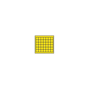 Pannello collante di ricambio per lampada Bleu Line Halo 60 giallo 41x39,5 cm