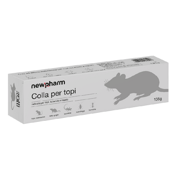 Colla per topi e insetti Newpharm Rattì Colla 135 g