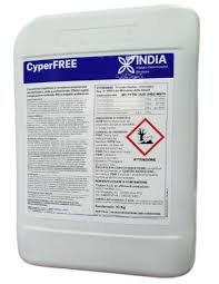 Insektizid gegen Mücken, Fliegen und verschiedene Insekten India Cyperfree 10 Liter