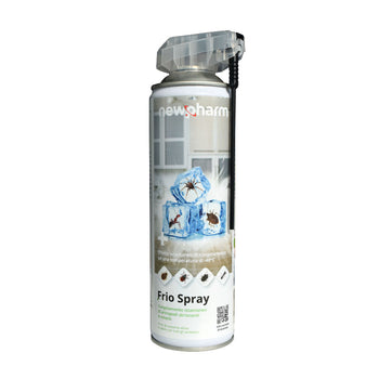 Insektizid gegen Bettwanzen, Kakerlaken und Ameisen Newpharm Frio Spray 500 ml