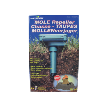 Dissuasore a suoni e ultrasuoni per talpe Bleu Line Mole & Gopher