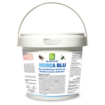 Esca insetticida con attrattivo per mosche Bleu Line Musca Blu 1 kg