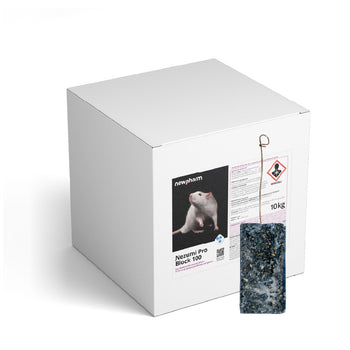 Rodentizider Schädlingsbekämpfungsköder für Mäuse und Ratten Nezumi Pro Block 10 kg
