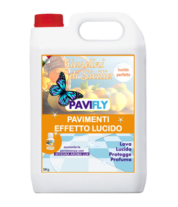 Detergente profumato per pavimenti Arco Chimica PaviFly Giardini di Sicilia 5 kg
