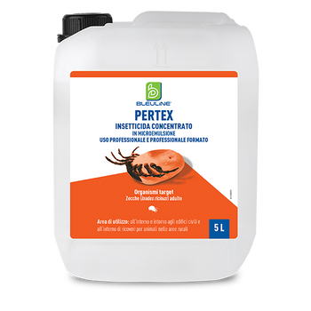 Insetticida adulticida per zecche Bleu Line Pertex 5 litri