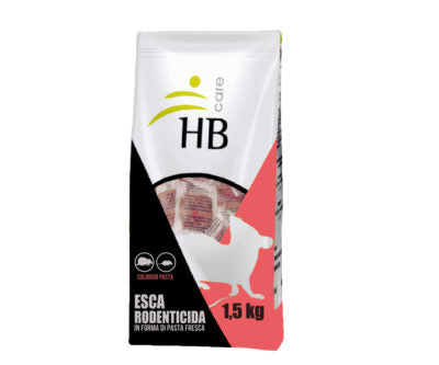 Isca rodenticida para controle de pragas para camundongos e ratos COLBROM PASTA PROFESSIONAL - 1,5 Kg