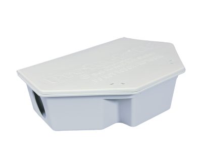 Dispensador de caixa de isca para ratos e ratos Bell Protecta LP cinza