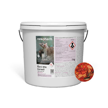 Rodentizider Schädlingsbekämpfungsköder für Mäuse und Ratten Rattì Mix Cereals 5 kg