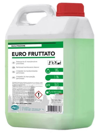 Detergente di manutenzione per pavimenti fruttato Arco Chimica Euro Fruttato 4x5 kg