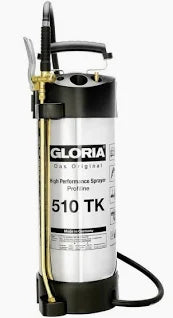 Gloria 510 TK professionelle manuelle Sprühpumpe aus Edelstahl – 10 Liter Fassungsvermögen