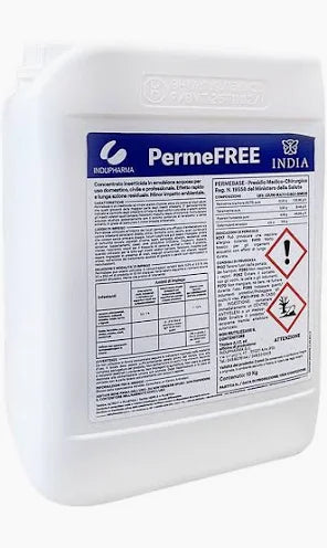 Insetticida per blatte, formiche e zanzare India Permefree 10 litri