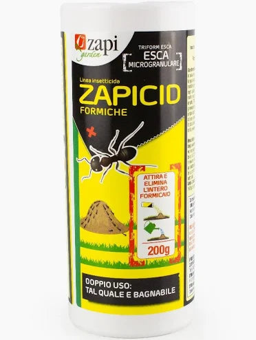 Insetticida in granuli per formiche Zapi Zapicid Triform Esca 200 gr