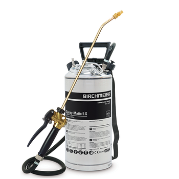Pompa a precompressione in acciaio inox da 10 litri Bleu Line Spray-Matic 10 S