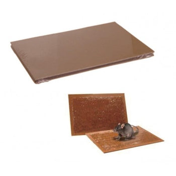 Klebefalle aus Hartfaserplatte für Mäuse, Ratten und Ratten – 2 Stück