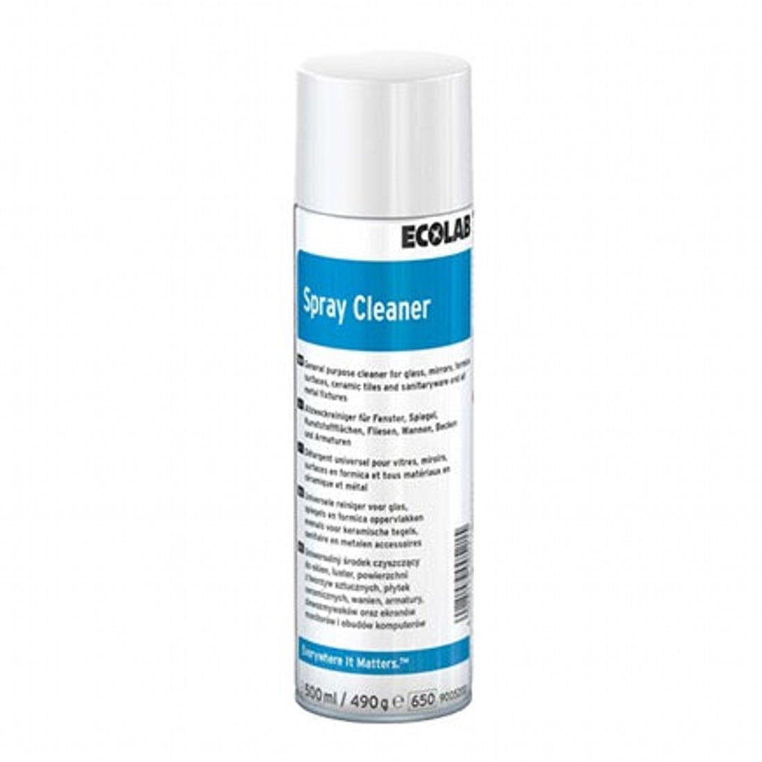 Detergente universale in schiuma spray a base ammoniacale Ecolab Spray Cleaner 500 ml