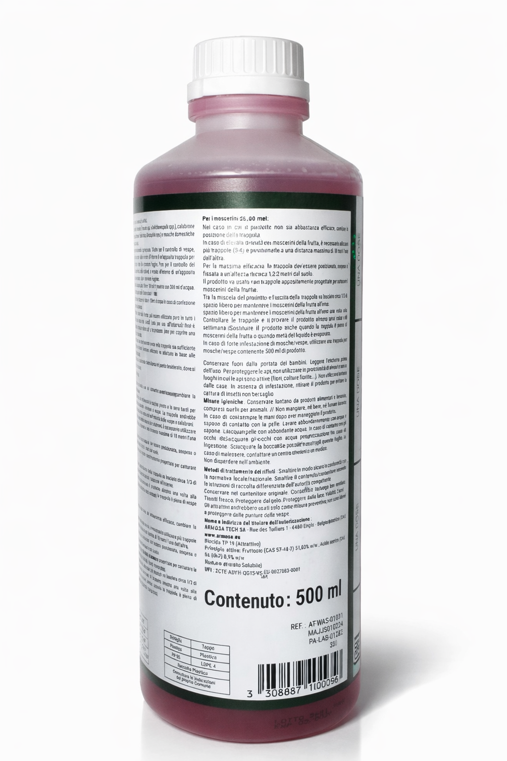 Trappola ecologica per vespe e calabroni Copyr - Ricarica 500 ml