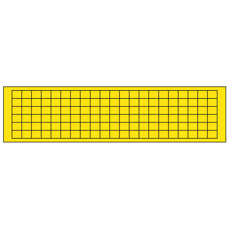Pannello collante di ricambio per lampada Bleu Line Decotrap giallo