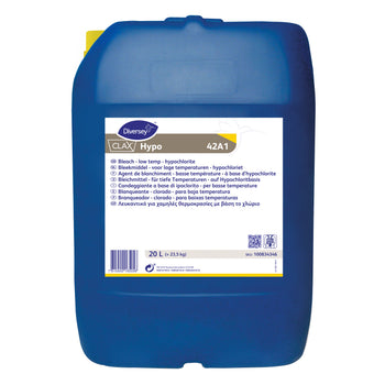 Candeggiante ipoclorito per basse temperature Diversey Clax Hypo 42A1 20 litri