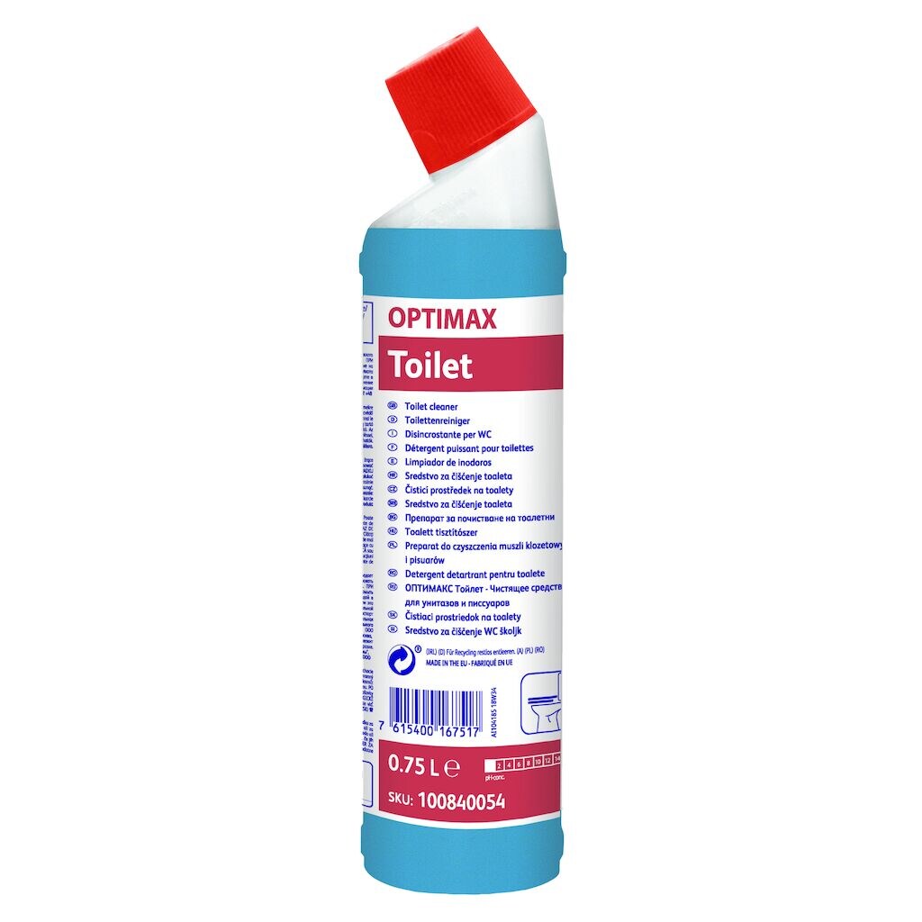 Detergente disincrostante quotidiano per bagno Diversey OPTIMAX Toilet 750 ml DISPONIBILE IN 7 GIORNI LAVORATIVI