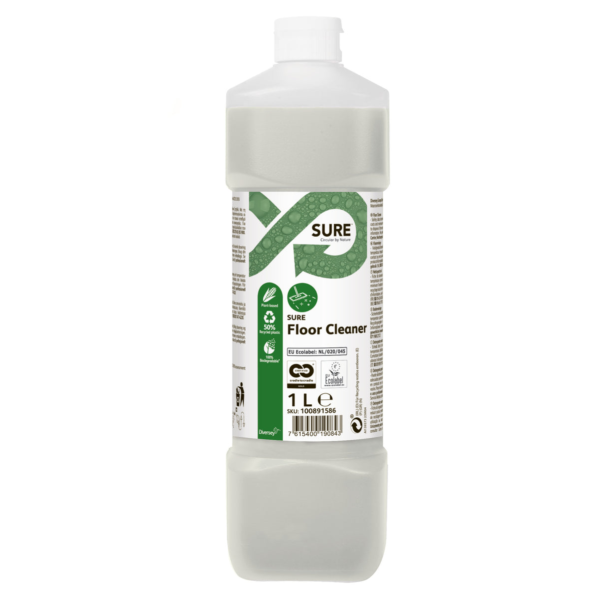 Detergente neutro per pavimenti Diversey SURE Floor Cleaner 1 litro