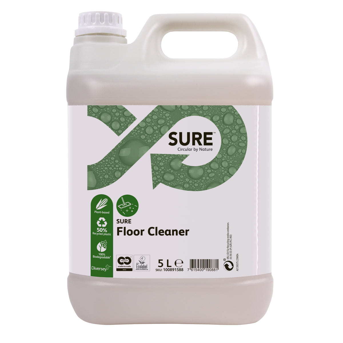 Detergente neutro per pavimenti Diversey SURE Floor Cleaner 5 litri