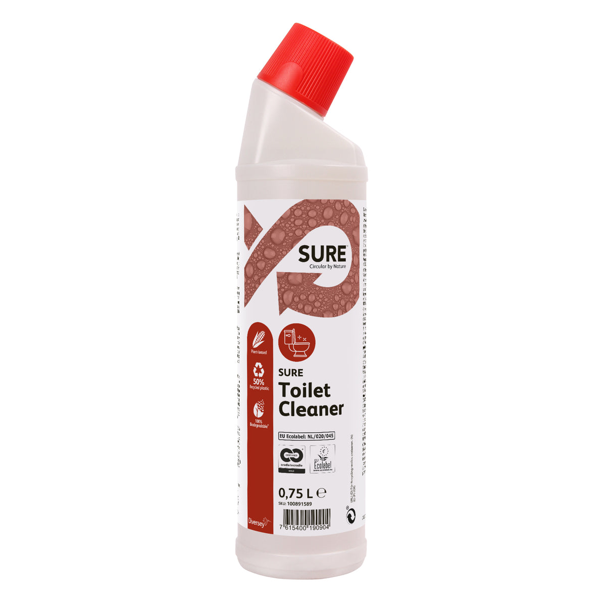 Detergente per WC e orinatoi Diversey SURE Toilet Cleaner 750 ml