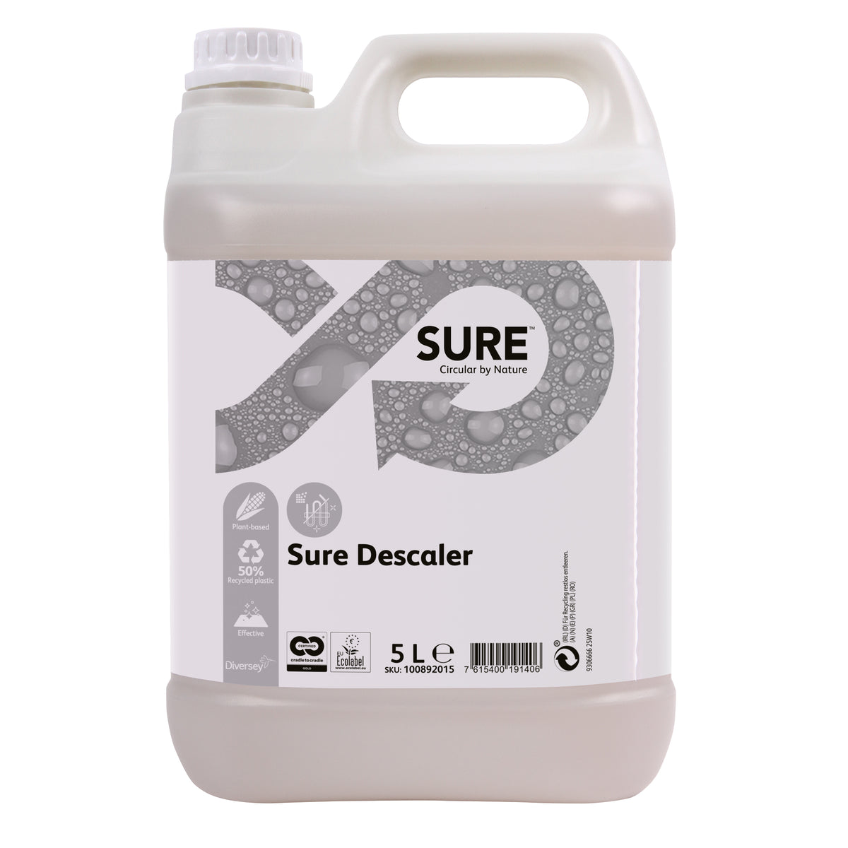 Disincrostante concentrato per uso quotidiano Diversey SURE Descaler 5 litri