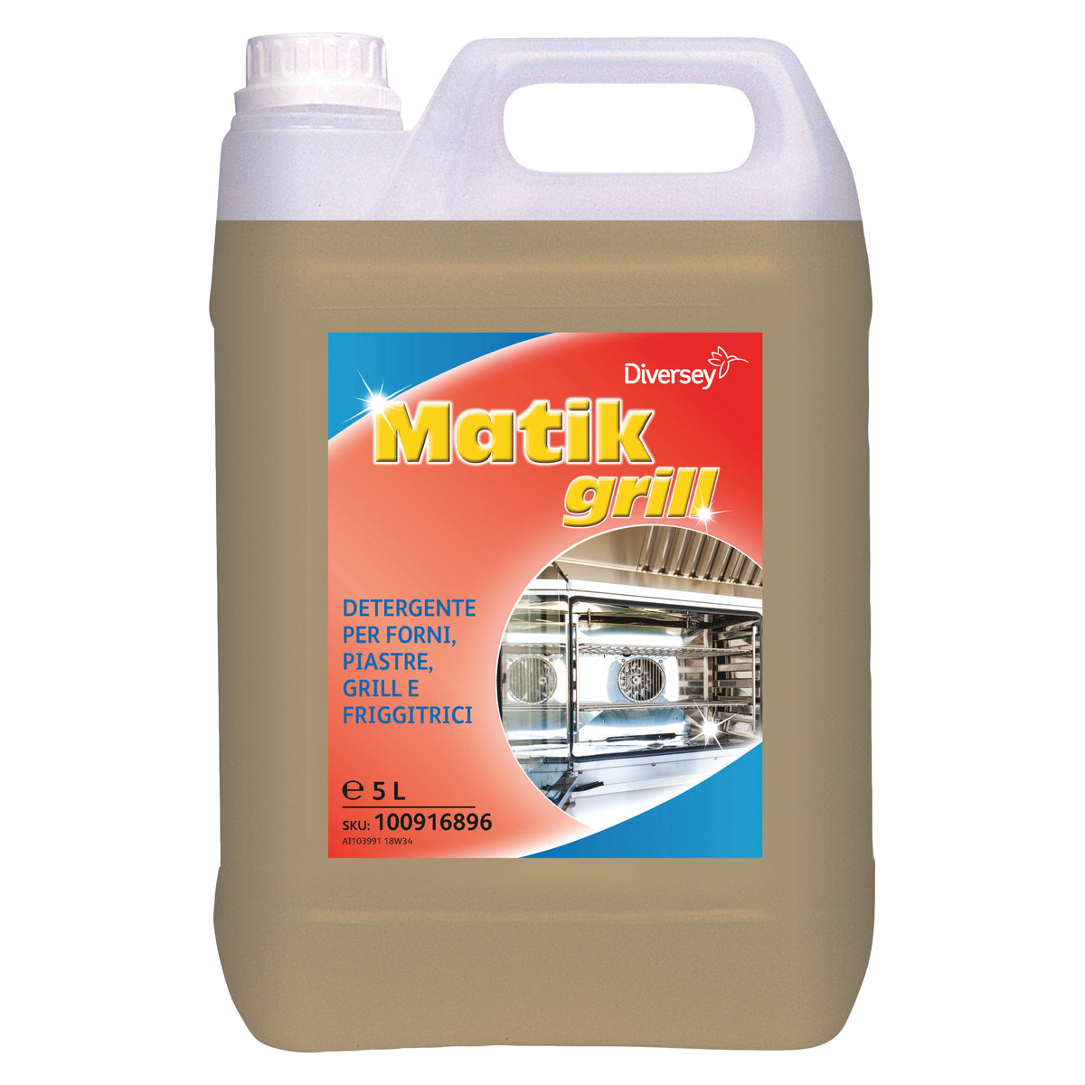Detergente per forni Diversey Matik Grill 2x5 litri