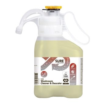 Detergente disincrostante per bagno in SmartDose Diversey SURE Washroom Cleaner & Descaler SD 1,4 litri