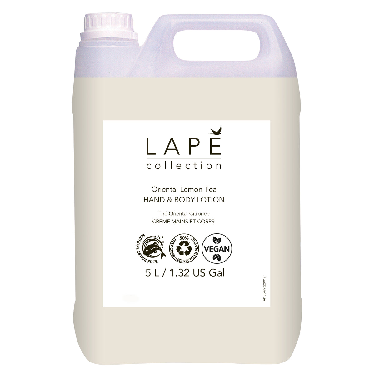 Crema mani e corpo Diversey LAPĒ Collection Oriental Lemon Tea Hand & Body Lotion 5 litri