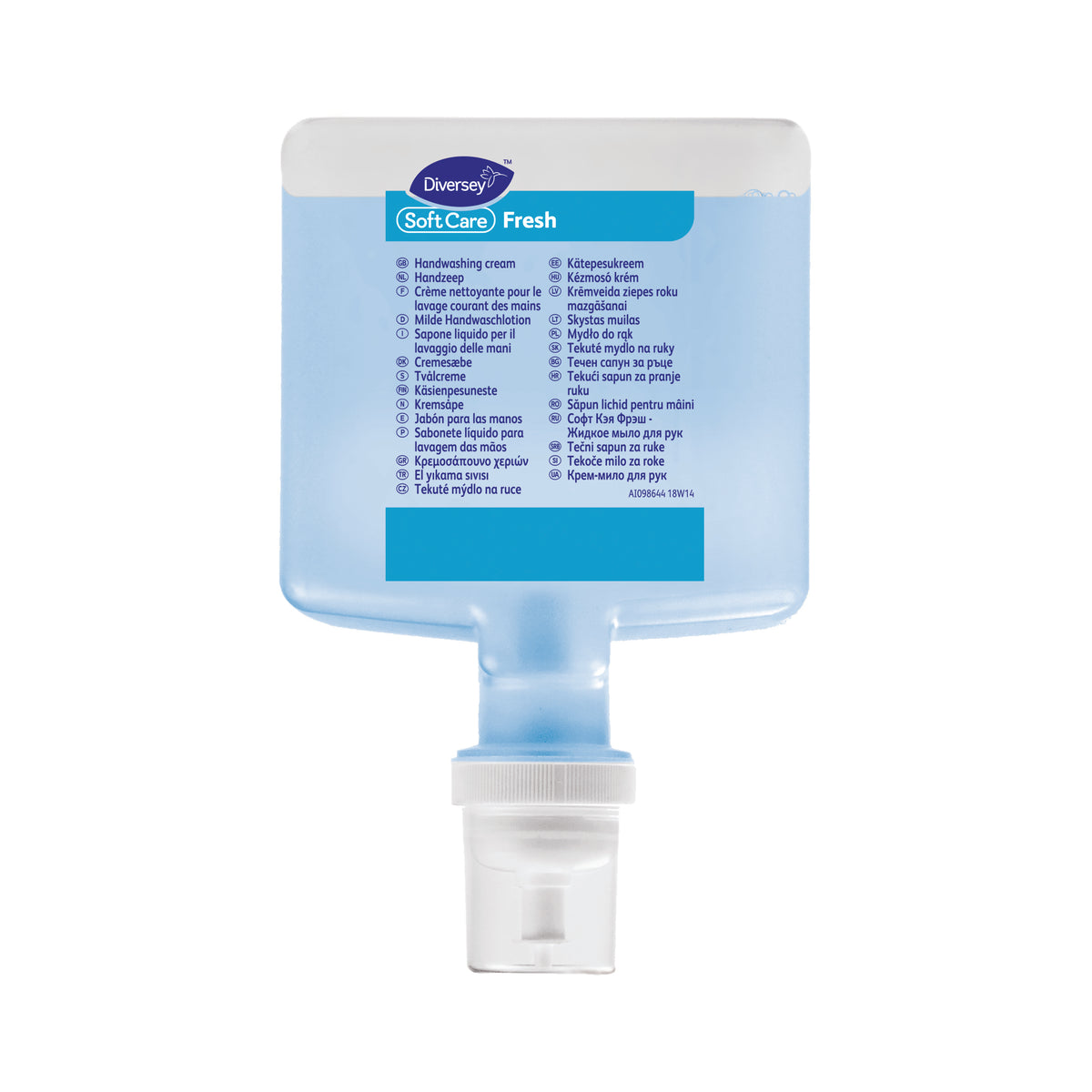 Detergente lavamani profumato Diversey Soft Care Fresh 4x1,3 litri