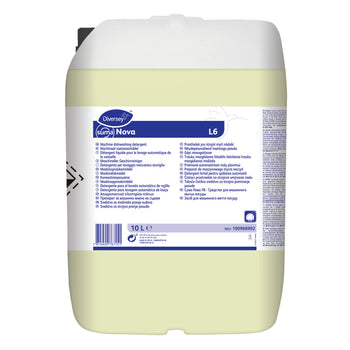 Detergente lavastoviglie per acque dure Diversey Suma Nova L6 10 litri