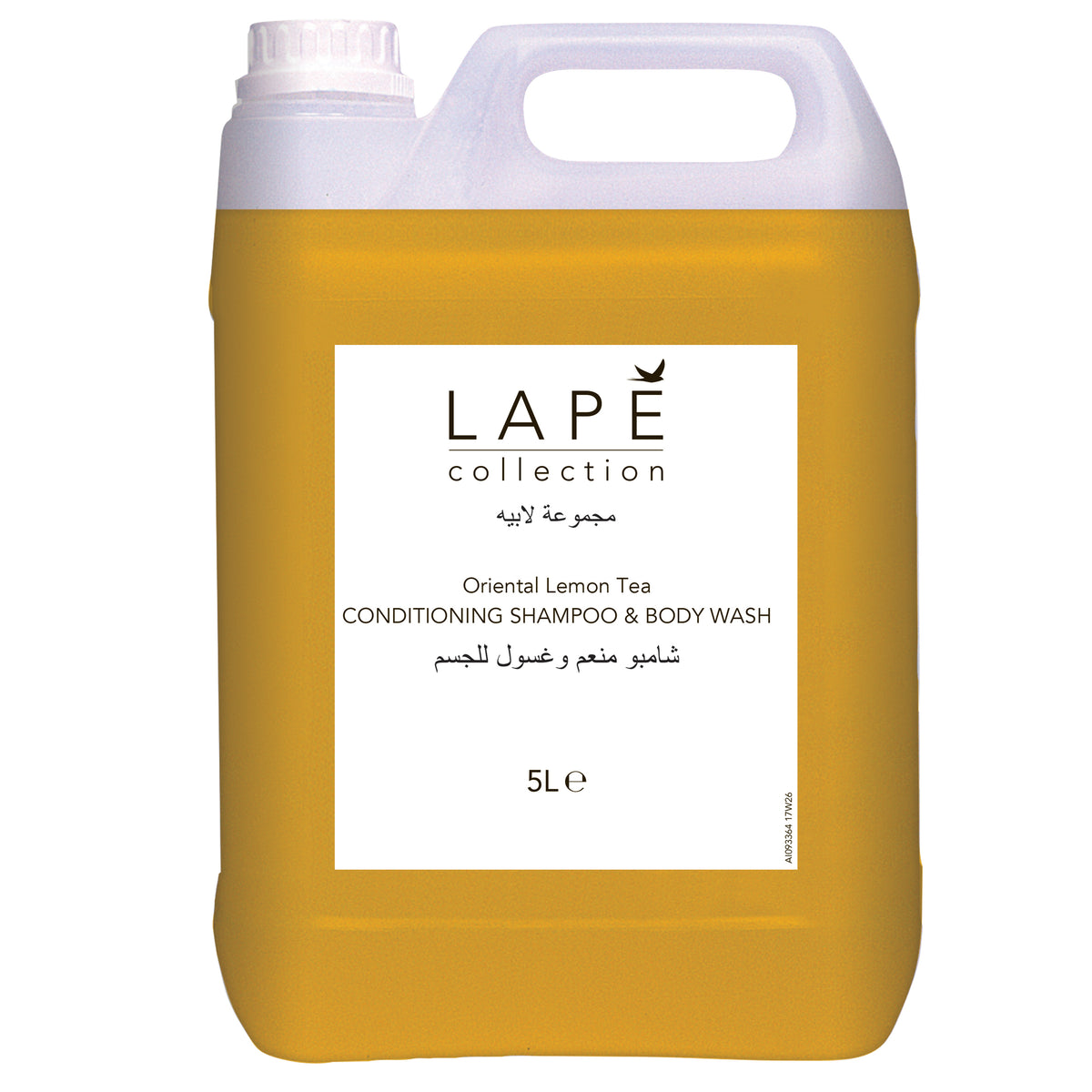 Detergente corpo e capelli Diversey LAPĒ Collection Oriental Lemon Tea Conditioning Shampoo & Body Wash 5 litri