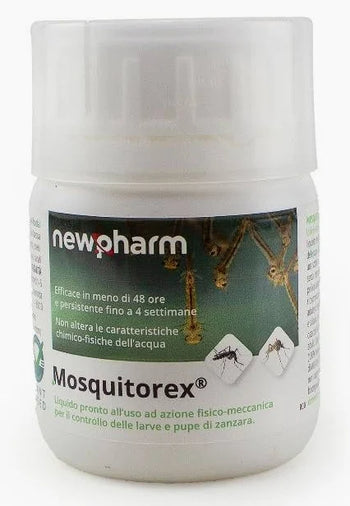 Insetticida larvicida per zanzare Newpharm Mosquitorex 100 ml