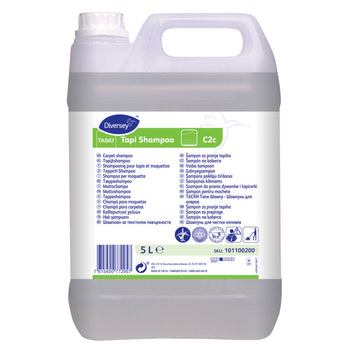Shampoo per moquette e tessuti Diversey TASKI Tapi Shampoo C2c 2x5 litri