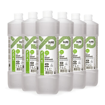 Detergente ecologico per lavaggio manuale stoviglie Diversey SURE Hand Dishwash 6x1 litro
