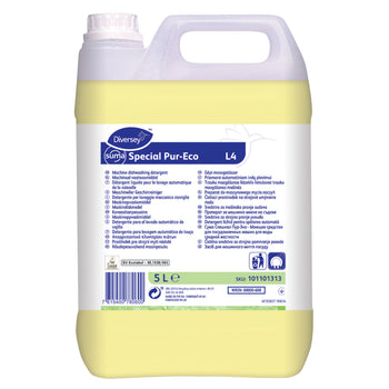 Detergente lavastoviglie per acque medie Diversey Suma Special Pur-Eco L4 2x5 litri
