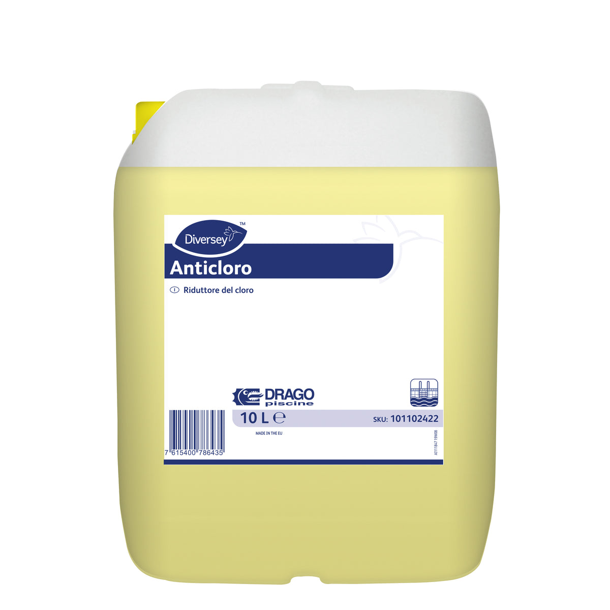 Riduttore liquido del cloro Diversey Anticloro 10 litri